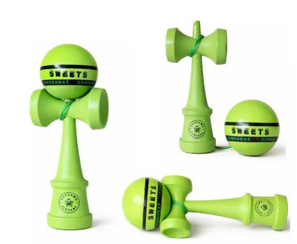 Kendama Starter Sweets, forma Amped, All Green