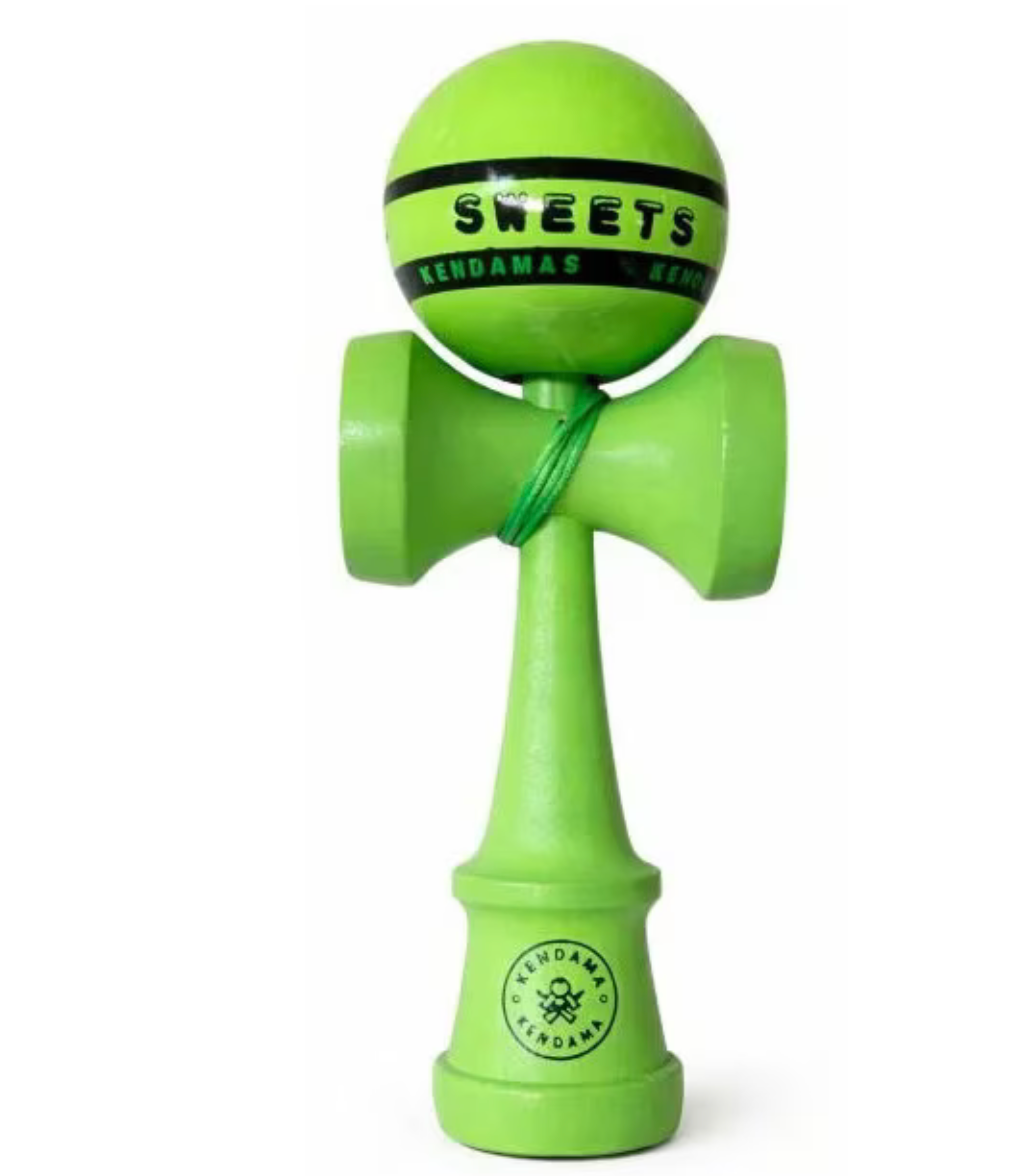 Kendama Starter Sweets, forma Amped, All Green