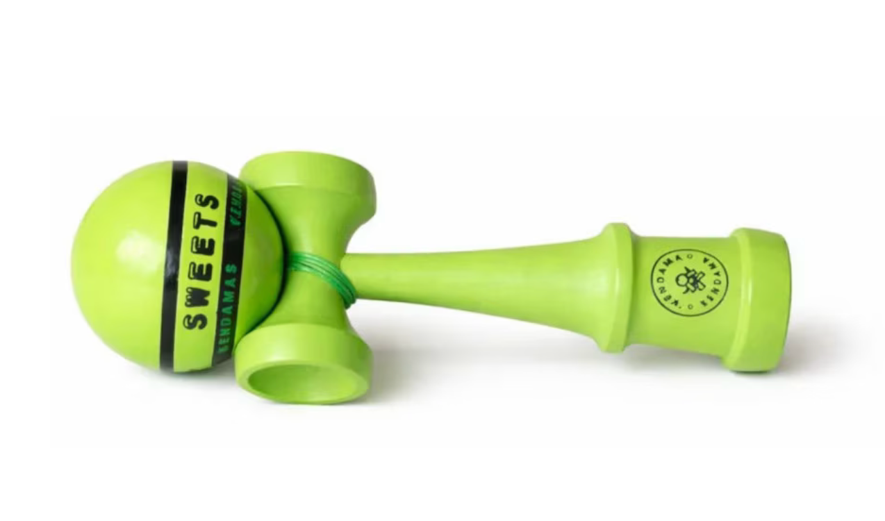 Kendama Starter Sweets, forma Amped, All Green