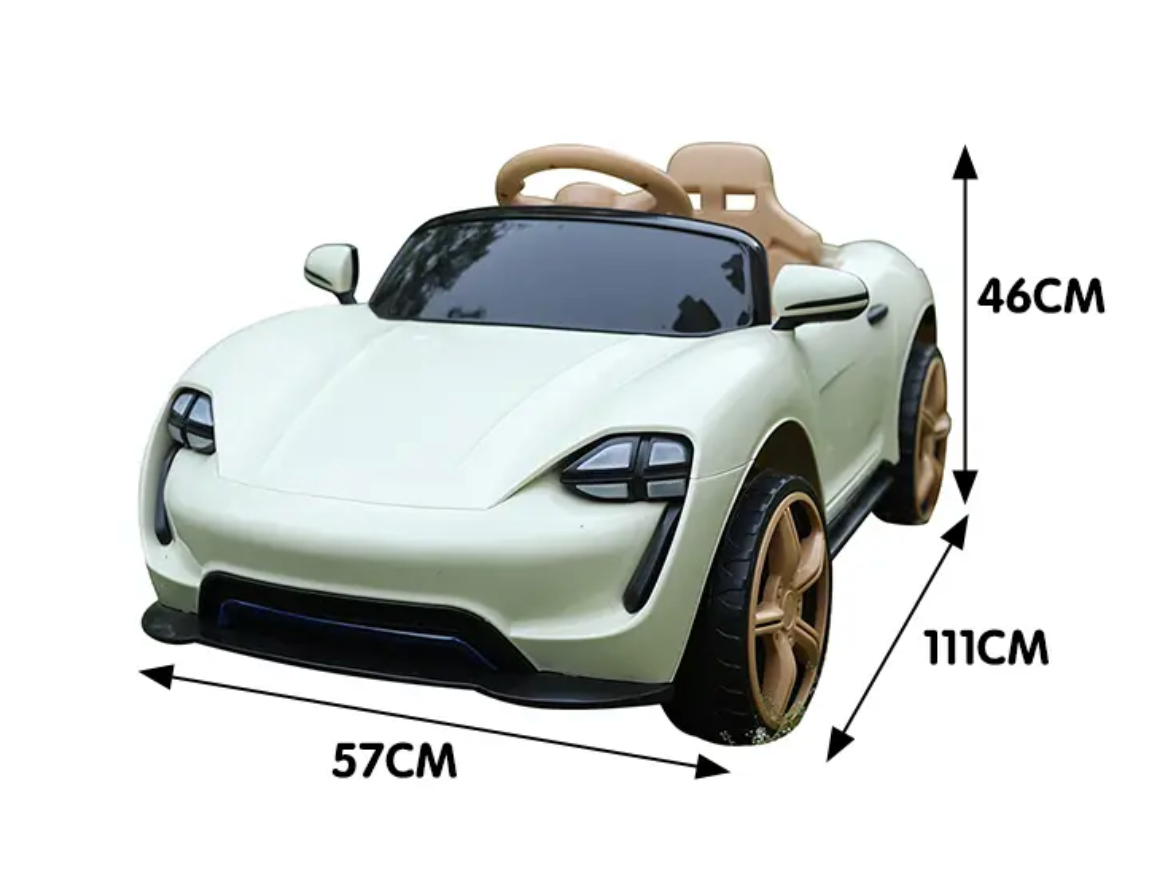 Masina Electrica Cu Telecomanda Porsche , 2 Motoare, 12V