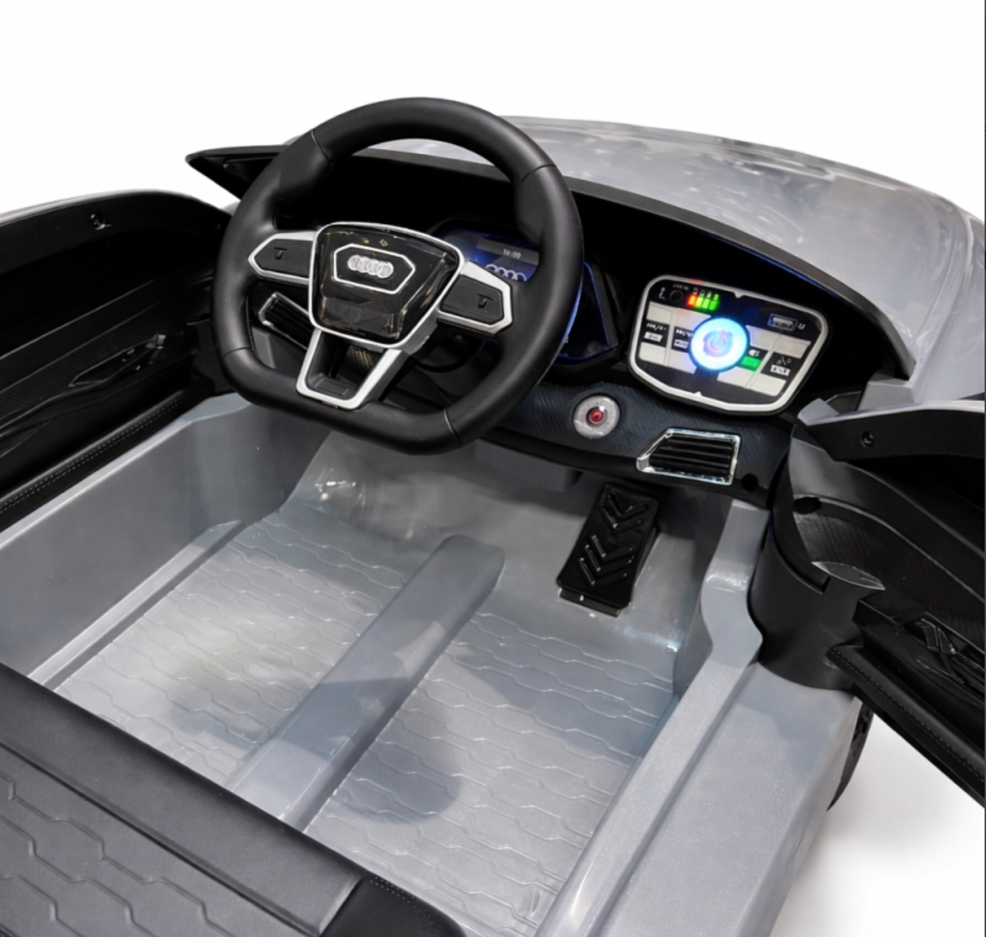 Masina Electrica Cu Telecomanda Audi RS E-TRON GT, 2 Motoare, 12V