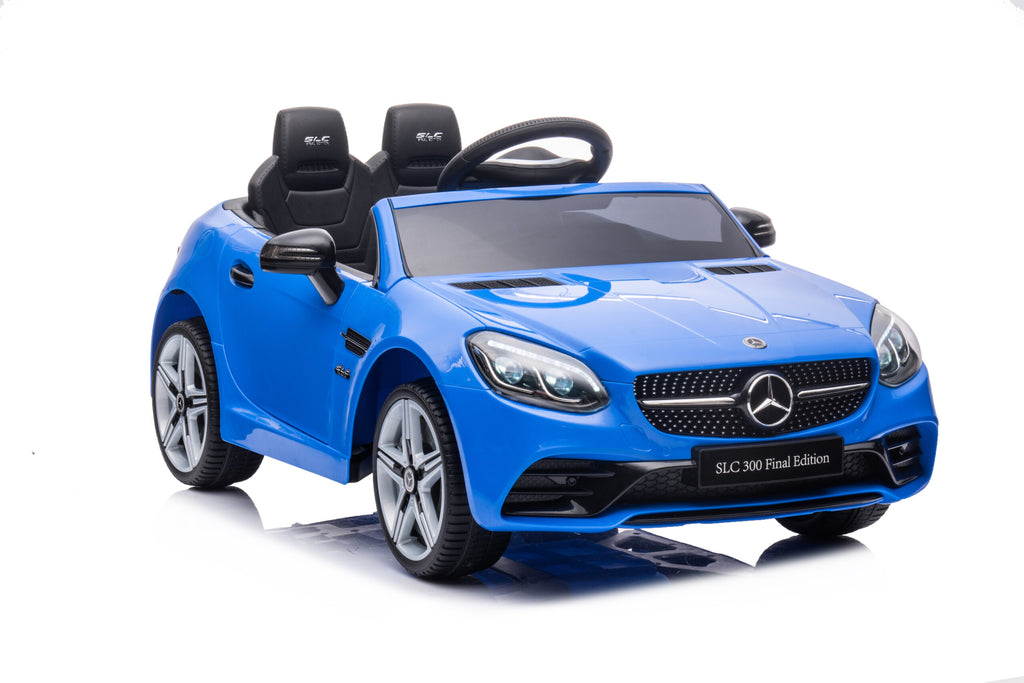 Masinuta Electrica, Mercedes-Benz SL Cabrio, Licenta Oficiala, Baterie Li-ION, 2-7 ani, Scaune din burete si îmbrăcate in piele