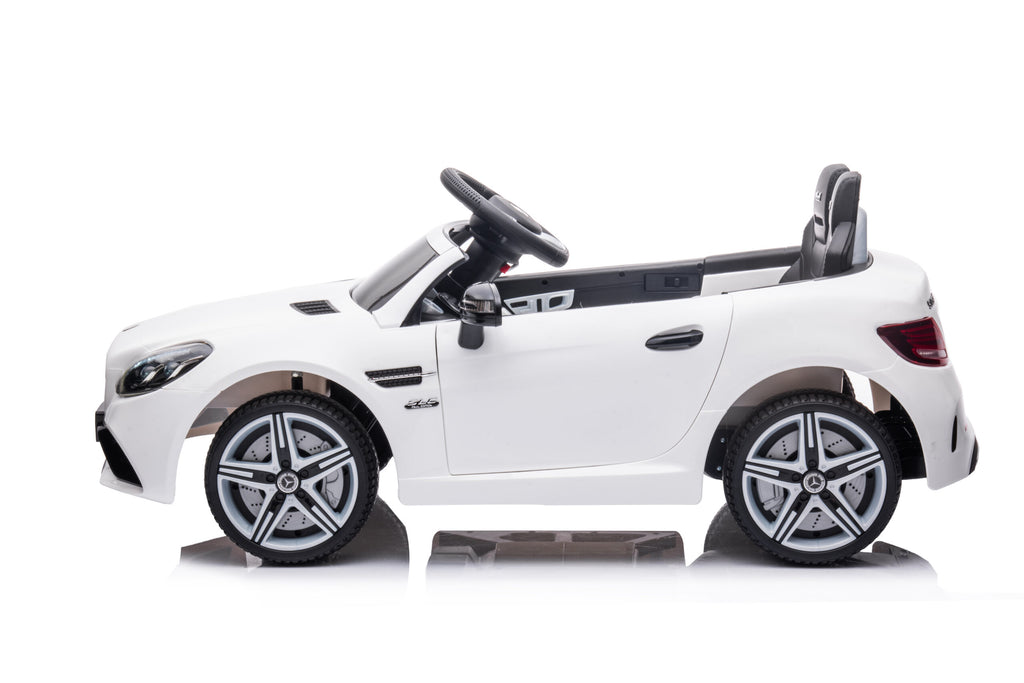 Masinuta Electrica, Mercedes-Benz SL Cabrio, Licenta Oficiala, Baterie Li-ION, 2-7 ani, Scaune din burete si îmbrăcate in piele