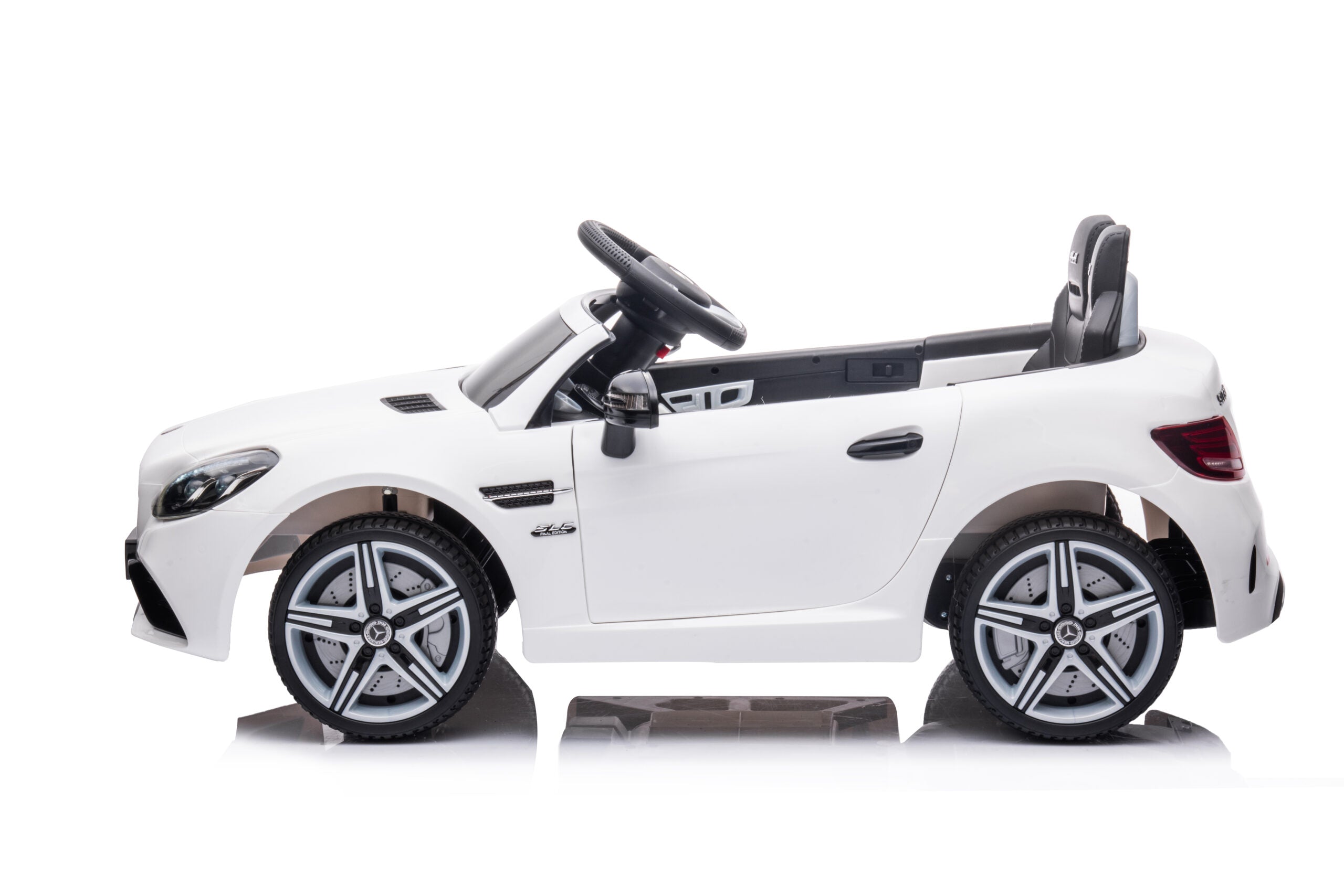 Masinuta Electrica, Mercedes-Benz SL Cabrio, Licenta Oficiala, Baterie Li-ION, 2-7 ani, Scaune din burete si îmbrăcate in piele