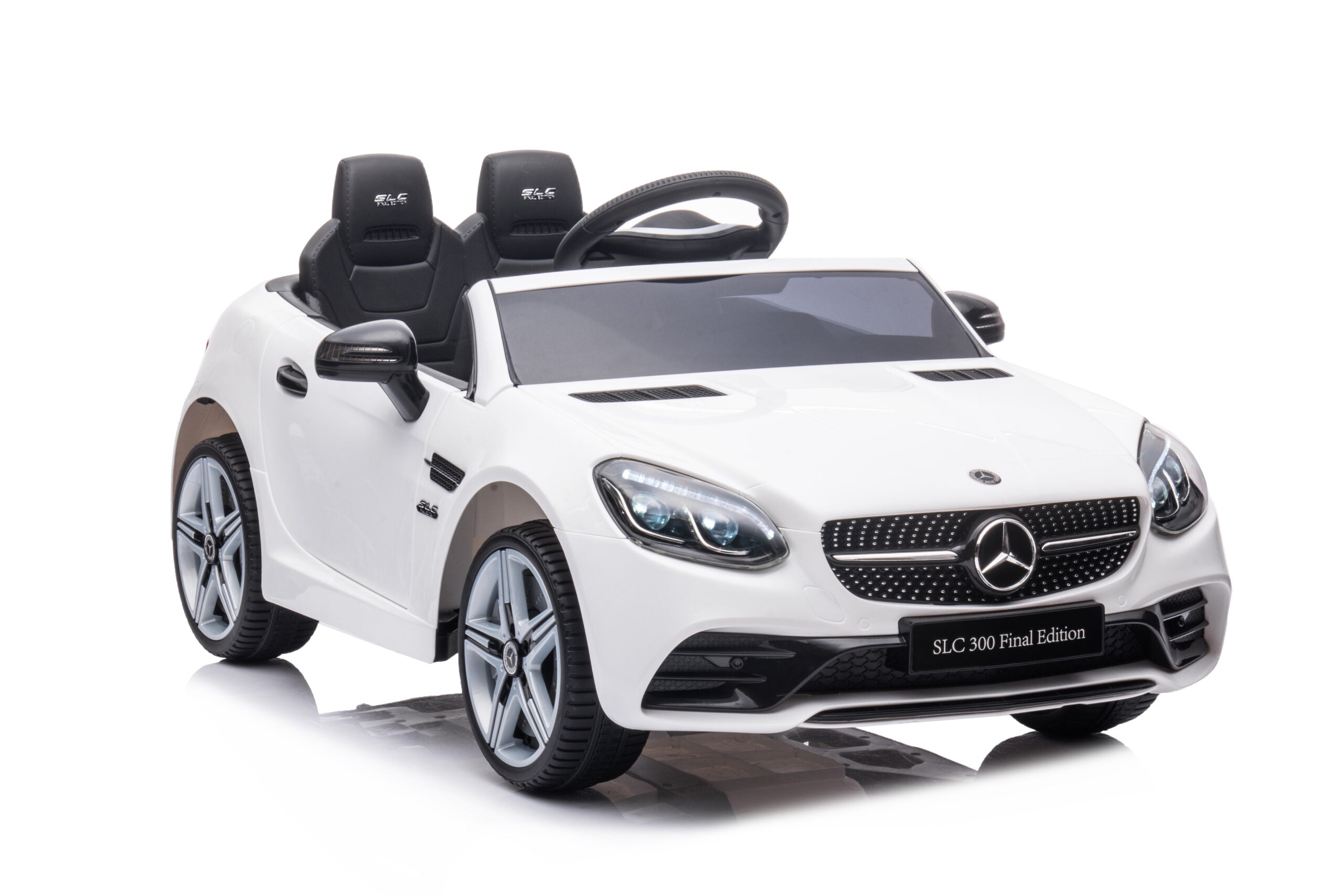 Masinuta Electrica, Mercedes-Benz SL Cabrio, Licenta Oficiala, Baterie Li-ION, 2-7 ani, Scaune din burete si îmbrăcate in piele