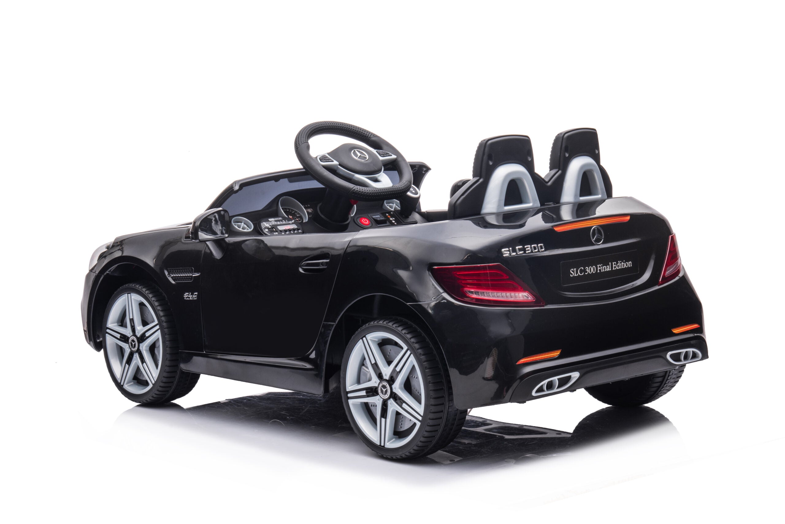 Masinuta Electrica, Mercedes-Benz SL Cabrio, Licenta Oficiala, Baterie Li-ION, 2-7 ani, Scaune din burete si îmbrăcate in piele