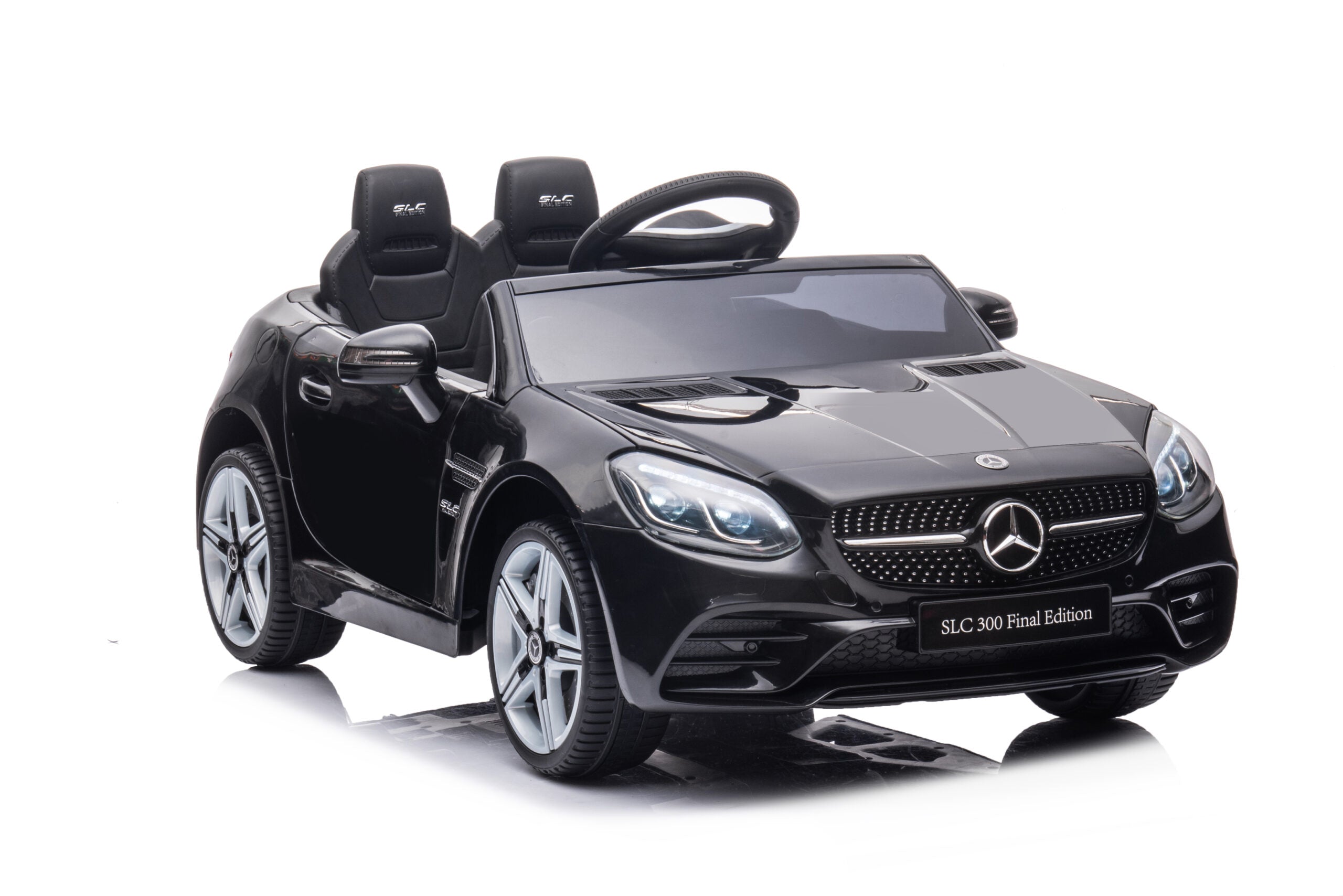 Masinuta Electrica, Mercedes-Benz SL Cabrio, Licenta Oficiala, Baterie Li-ION, 2-7 ani, Scaune din burete si îmbrăcate in piele