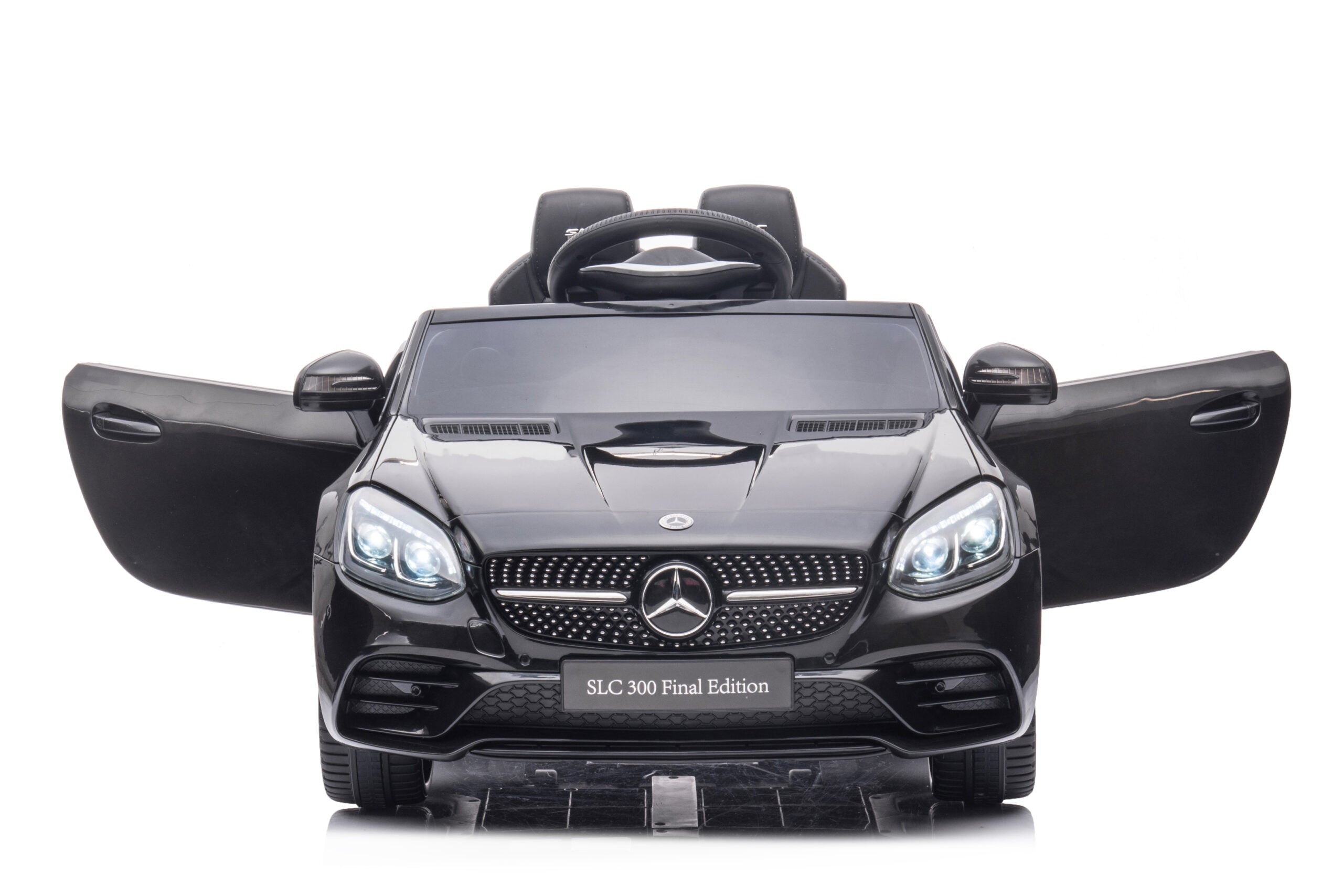 Masinuta Electrica, Mercedes-Benz SL Cabrio, Licenta Oficiala, Baterie Li-ION, 2-7 ani, Scaune din burete si îmbrăcate in piele