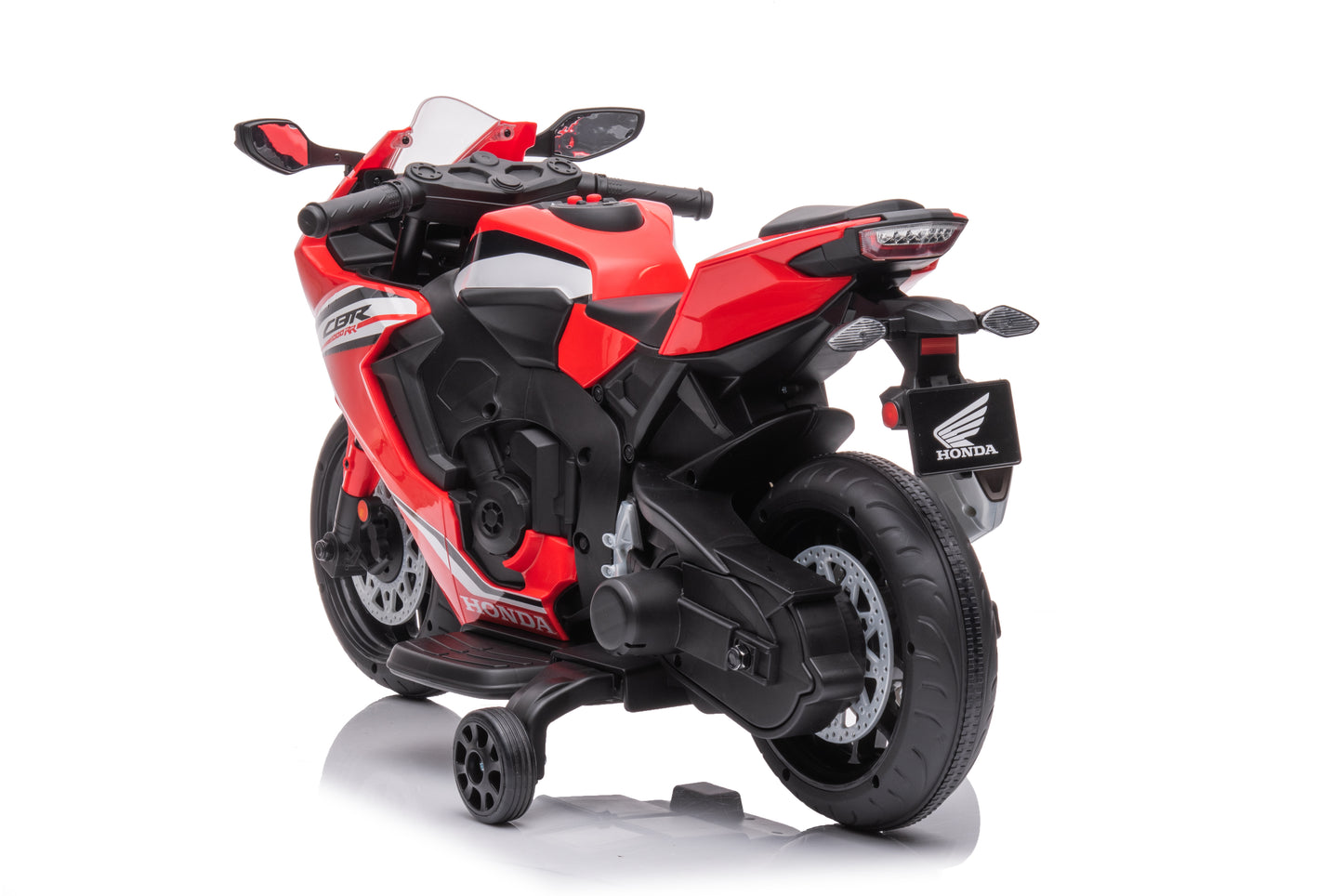 Motocicleta Electrica Honda Pentru Copii, Licenta Oficiala Honda, Baterie Li-ION, Roti Suport, 2 Culori