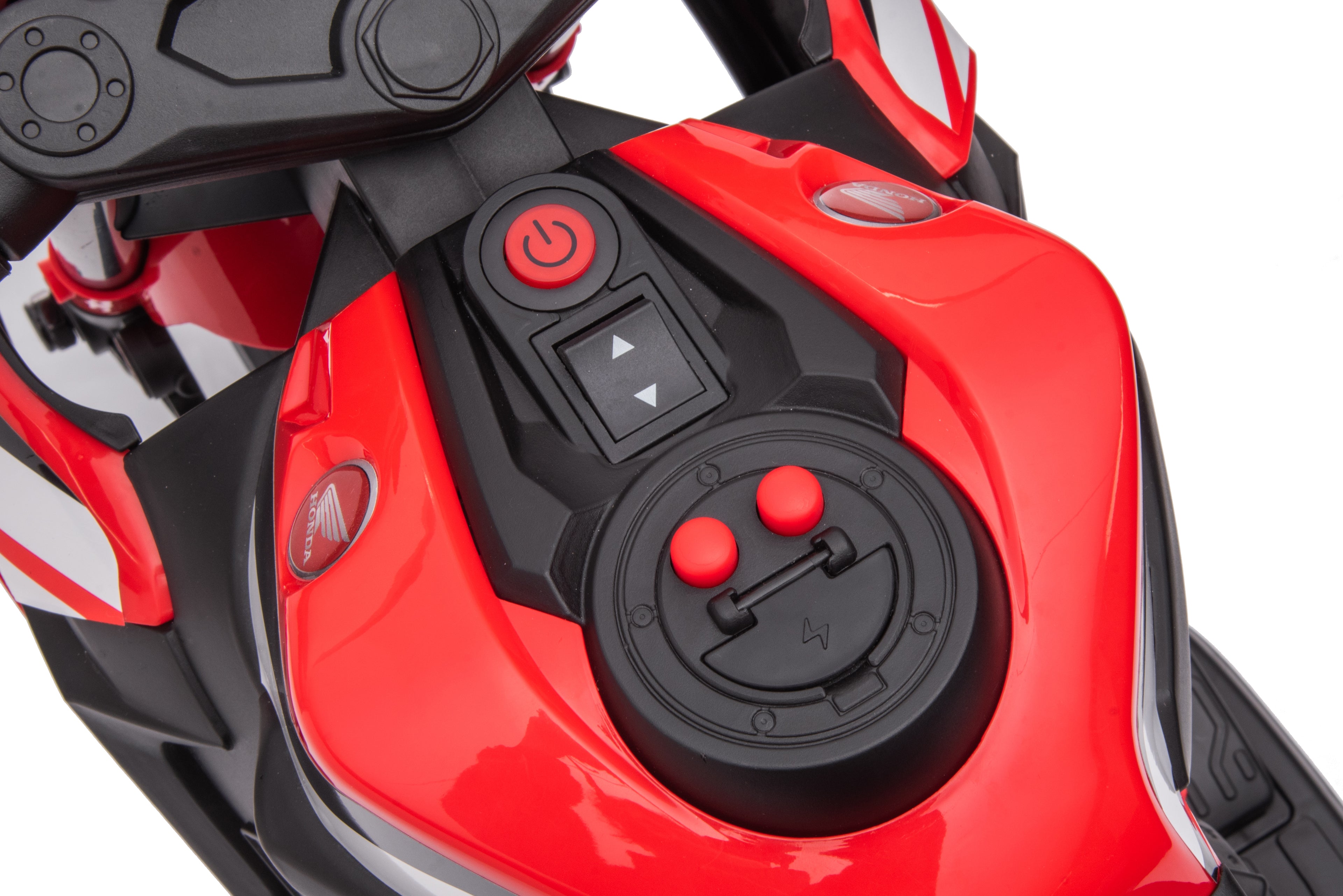 Motocicleta Electrica Honda Pentru Copii, Licenta Oficiala Honda, Baterie Li-ION, Roti Suport, 2 Culori