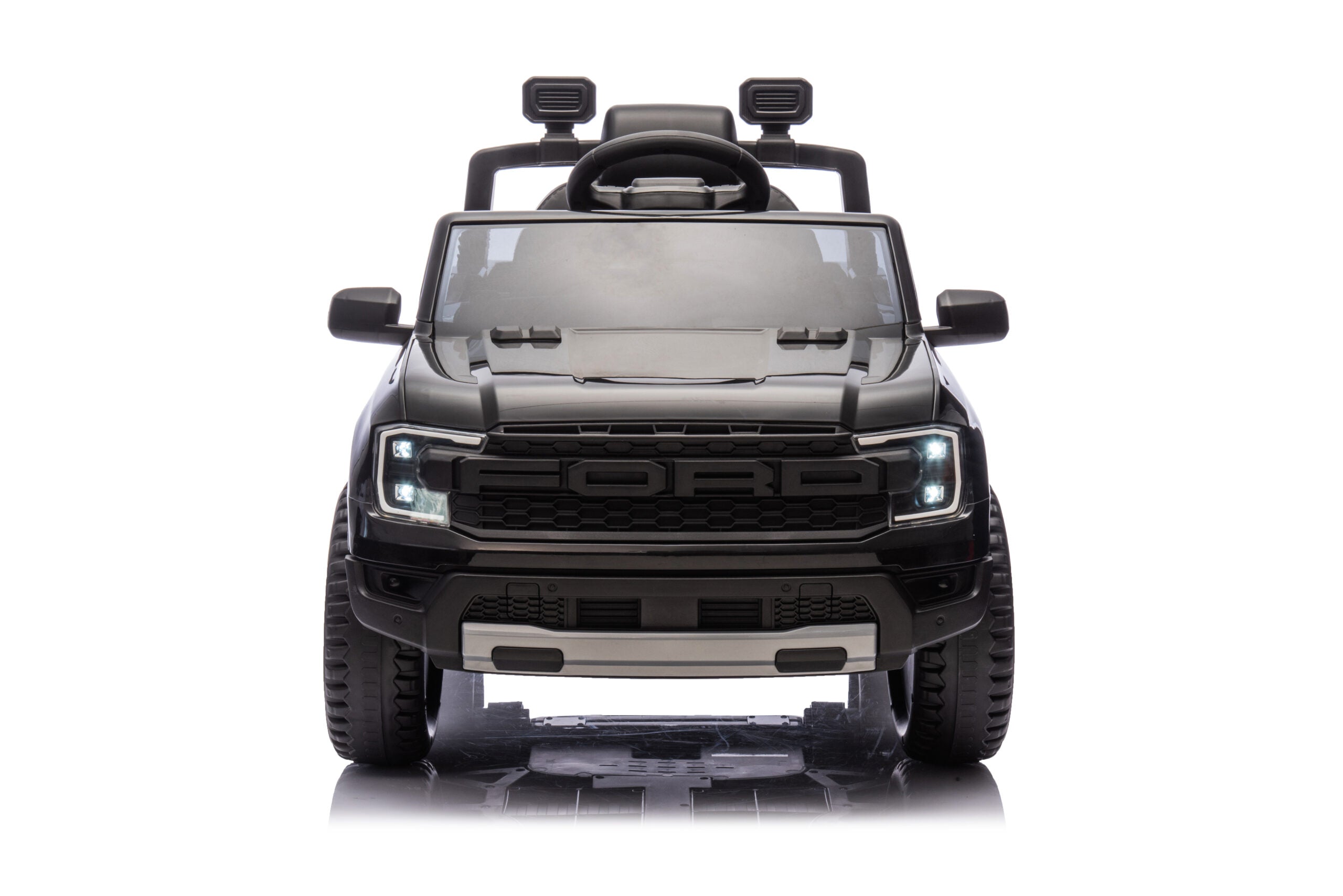 Masinuta Electrica pentru copii Ride-On, Ford Ranger, Baterie Li-ION, Scaun de piele, 2-7 ani, 3 Culori