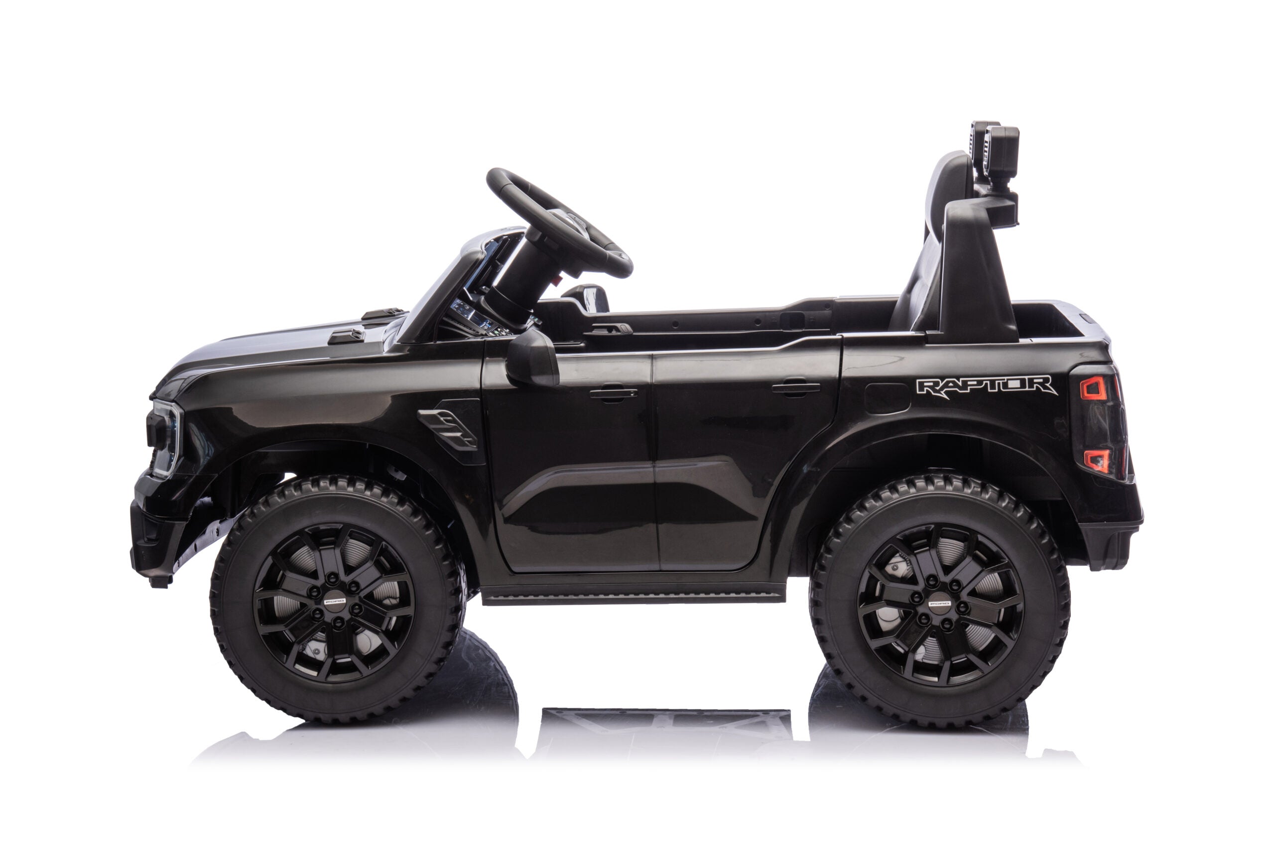 Masinuta Electrica pentru copii Ride-On, Ford Ranger, Baterie Li-ION, Scaun de piele, 2-7 ani, 3 Culori