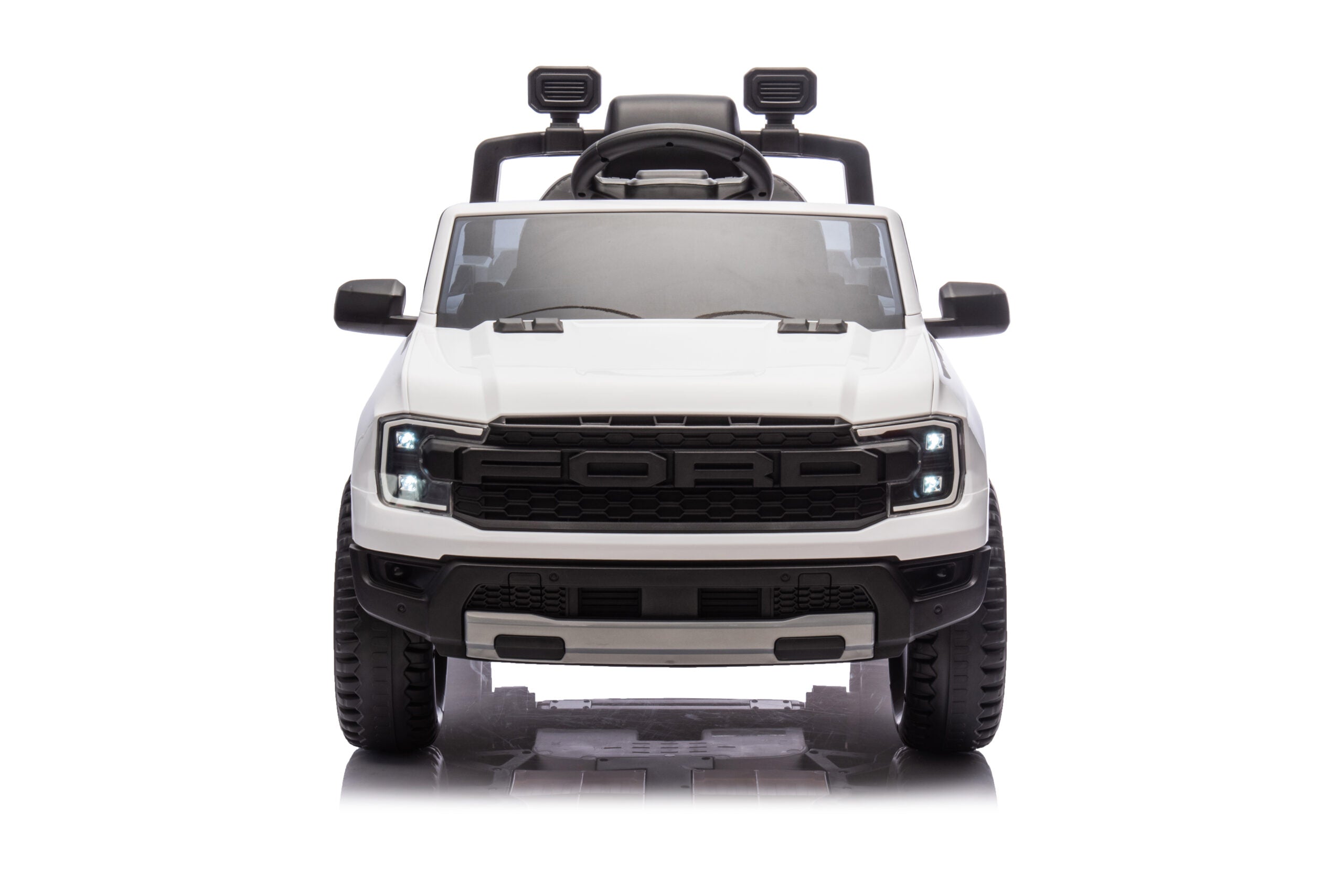 Masinuta Electrica pentru copii Ride-On, Ford Ranger, Baterie Li-ION, Scaun de piele, 2-7 ani, 3 Culori