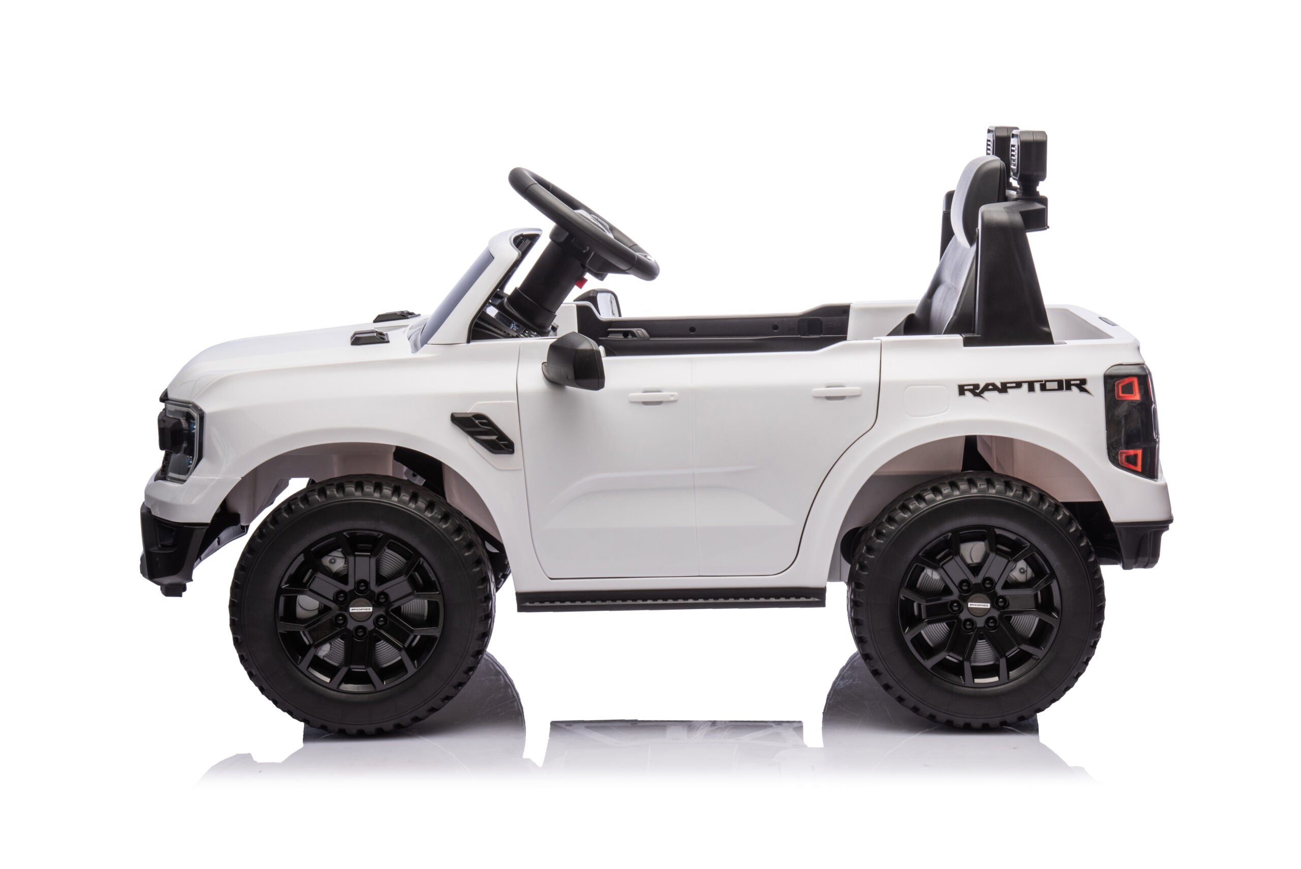 Masinuta Electrica pentru copii Ride-On, Ford Ranger, Baterie Li-ION, Scaun de piele, 2-7 ani, 3 Culori