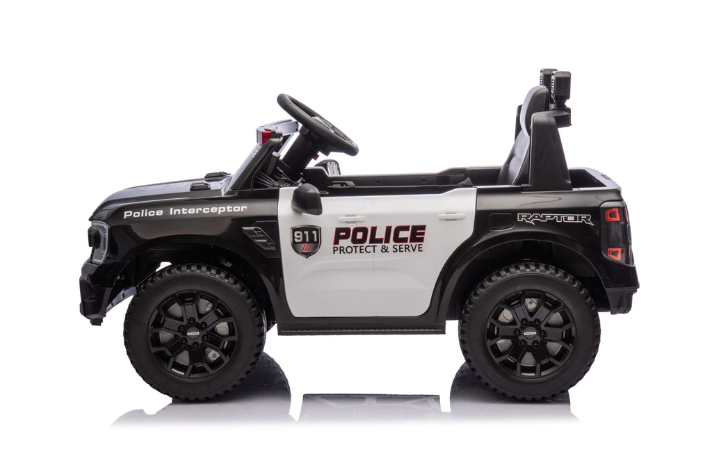 Masinuta Electrica pentru copii Ride-On, Ford Ranger Politie, Baterie Li-ION, Scaun de piele, 2-7 ani