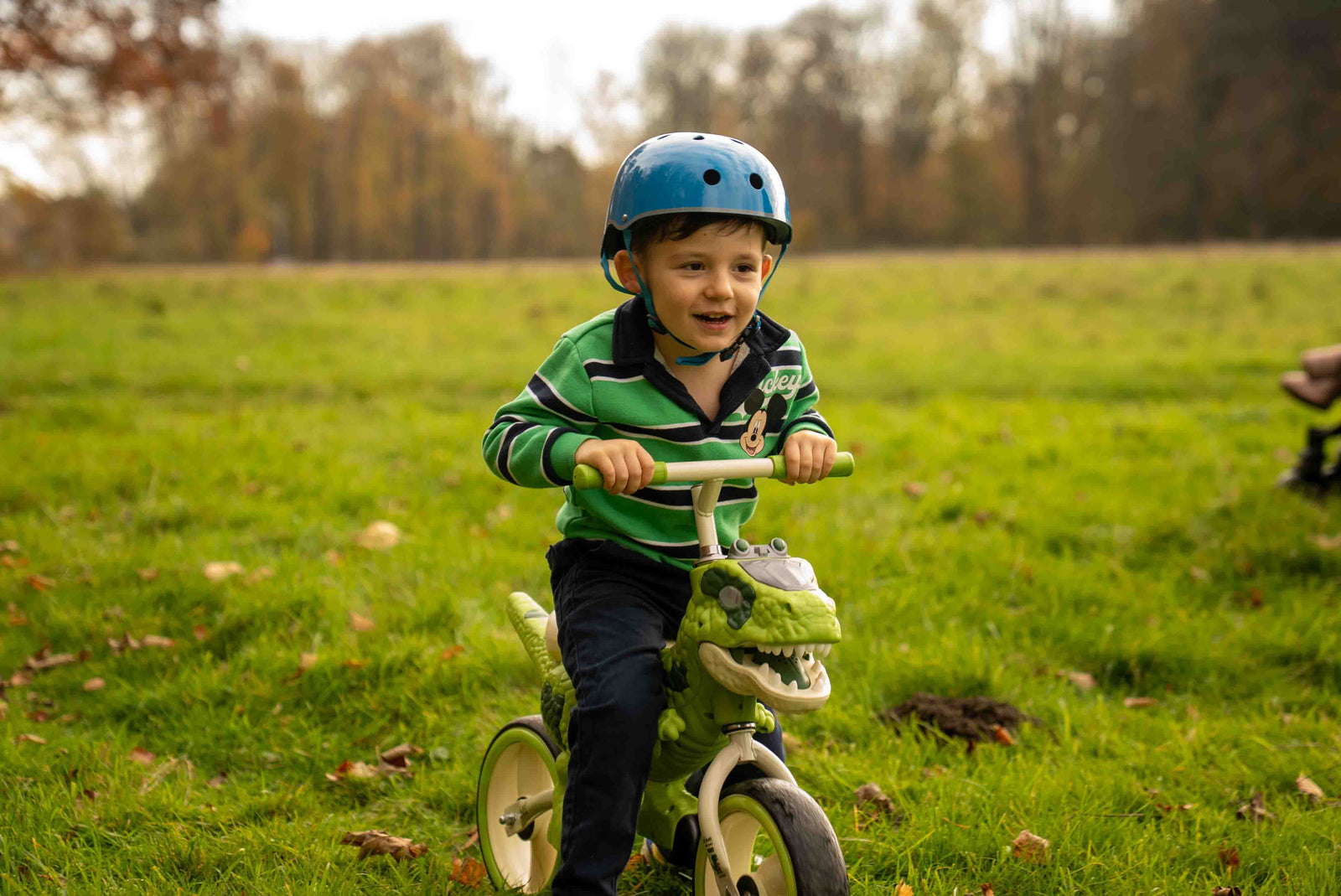 Bicicleta de echilibru pentru copii, model dinozaur, muzica, varsta 2-6 ani, roz