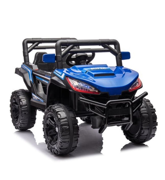 Masina Electrica de Teren Off Road Negru Bleu 12V