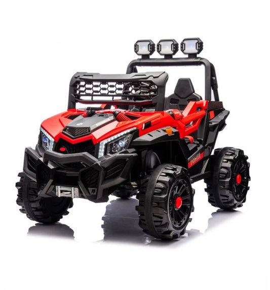 Masinuta Electrica 12V de Teren Off Road cu 3 Faruri & Telecomanda