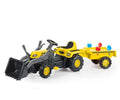Tractor cu Pedale Excavator Remorca & Accesorii 171x45x52cm