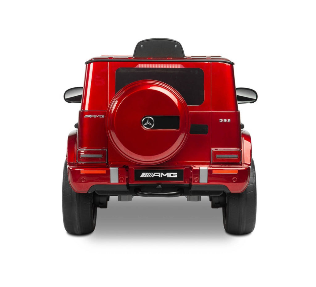 Masinuta Electrica Mercedes AMG G63, Pentru Copii 3-9 ani, Gri, Cu Telecomanda 12V