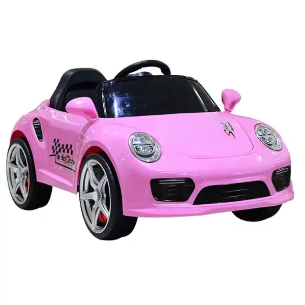 Masinuta Electrica cu acumulator pentru copii Cu telecomanda, Melodii si lumini, Max 40 kg, Usi cu deschidere, 2 Viteze, Lungime 105 cm, MP3