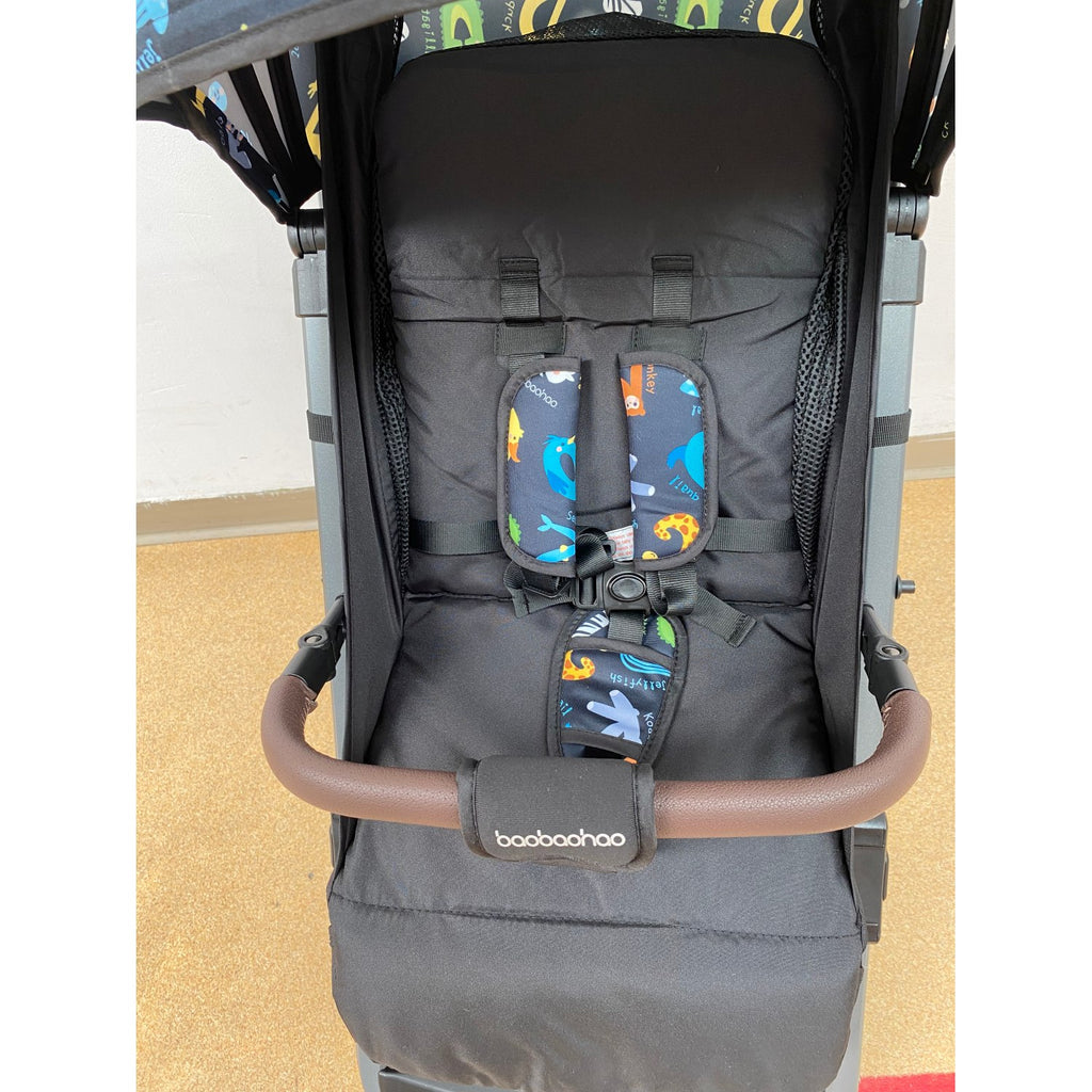 Carucior tip troller cu plasa insecte, 6-36 luni -Negru