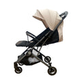 Carucior tip troller cu plasa insecte, 6-36 luni, Crem