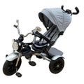 Triciclete tip motor cu scaun rotativ si pozitie de somn, 8 luni-3 ani