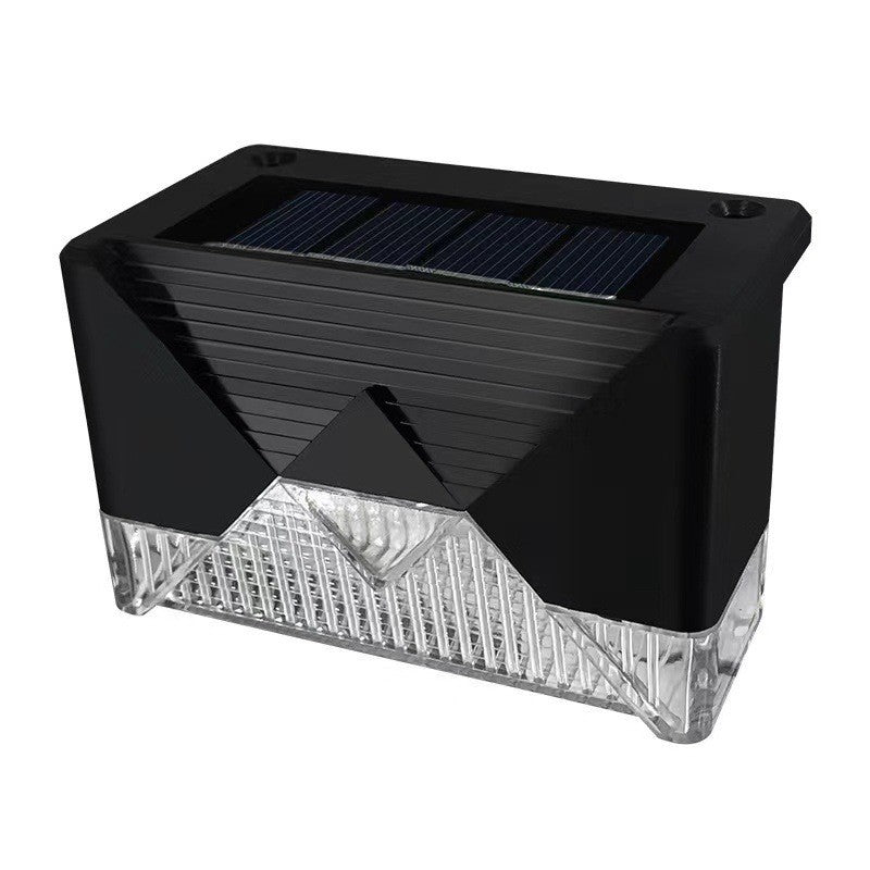 Aplica solara LED , pentru perete , borduri, terasa, Lumina multicolora