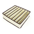 Cutie de depozitare pentru Lenjerie , material textil, 7 comportamente, 32 X 32 X 10cm cm Bej