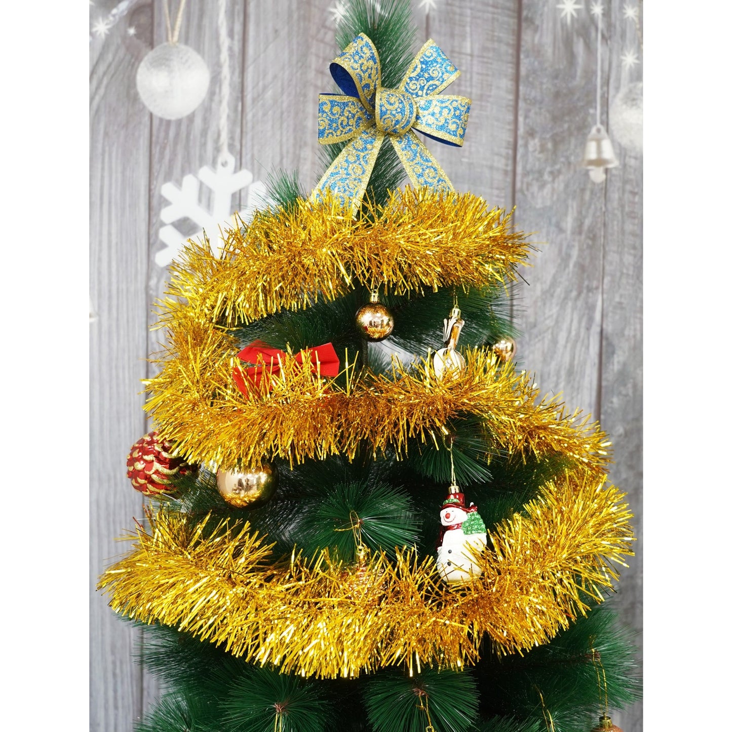 Beteala de Crăciun Aurie , 2m