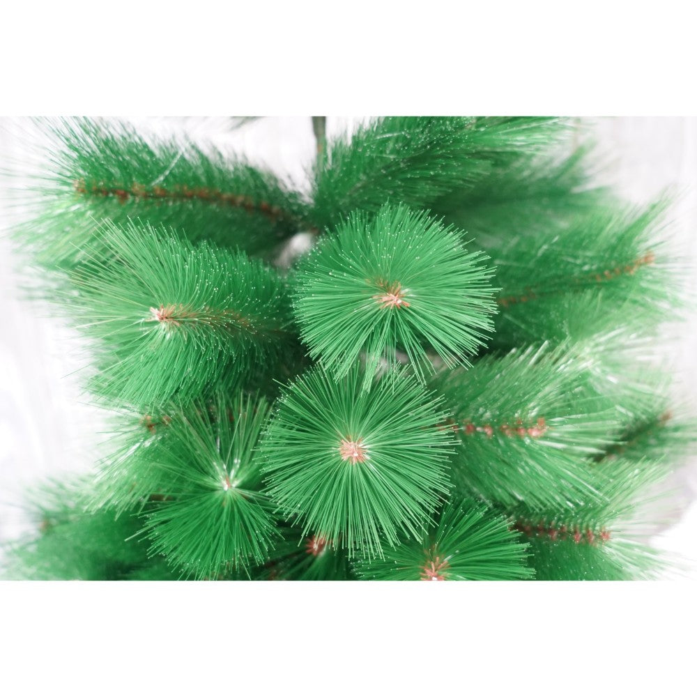 Brad artificial verde tip pin clasic, 90cm ,suport plastic inclus