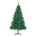 Brad de Craciun artificial cu suport inclus, 150 cm, 450 Ramuri Varfuri