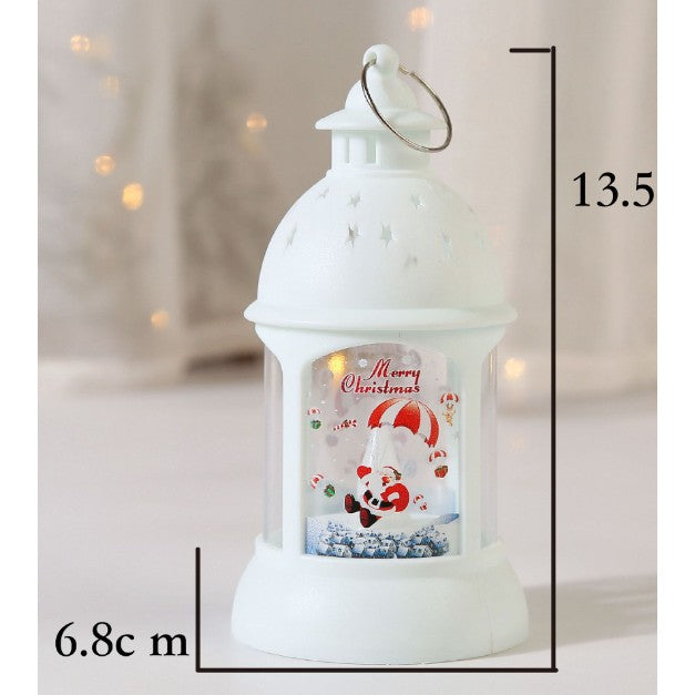 Decorațiune de Crăciun, Model Sfeșnic de Birou, Mos Craciun