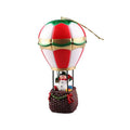 Decoratiune de Craciun tip Balon cu Aer Cald si Om de Zapada Iluminare LED
