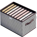 Cutie de depozitare pentru haine, lenjerie, șosete și sutiene - 9 compartimente, material textil