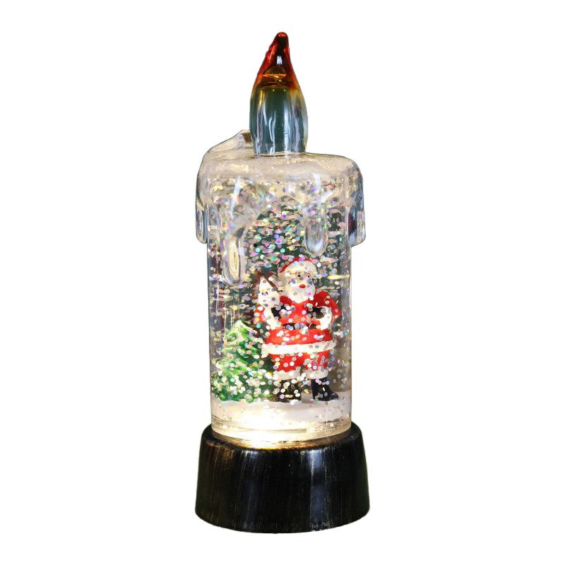 Decoratiune de Craciun tip Lumanare, Lumanare de Cristal