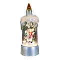 Decoratiune de Craciun tip Lumanare, Lumanare de Cristal 13 cm