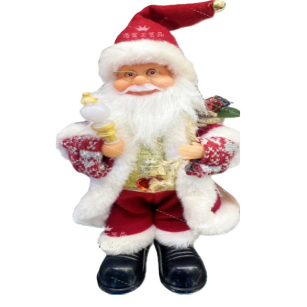 Decorațiune Animată Moș Crăciun, cu Funcții de Cântat și Dansat