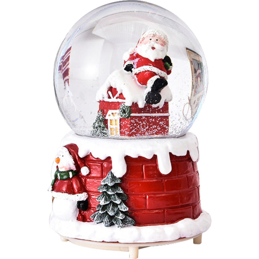 Decorațiune Crăciun - Glob cu zăpadă, 4.5cm