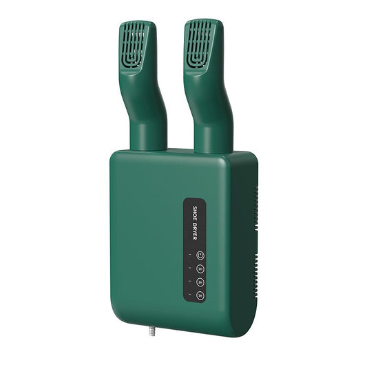 Uscător de Pantofi, Funcție de Uscare, Dezinfectare, Dezodorizare, Montaj pe Perete fără Perforare, din PVC, Silentios, Timer