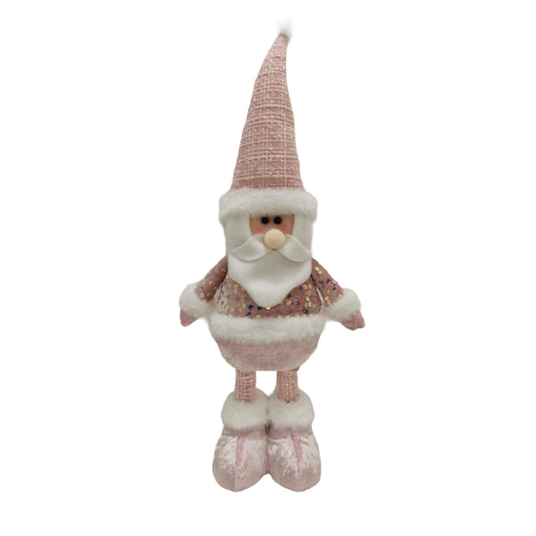 Figurină Decorativă de Crăciun - Moș Crăciun cu Picioare Telescopice