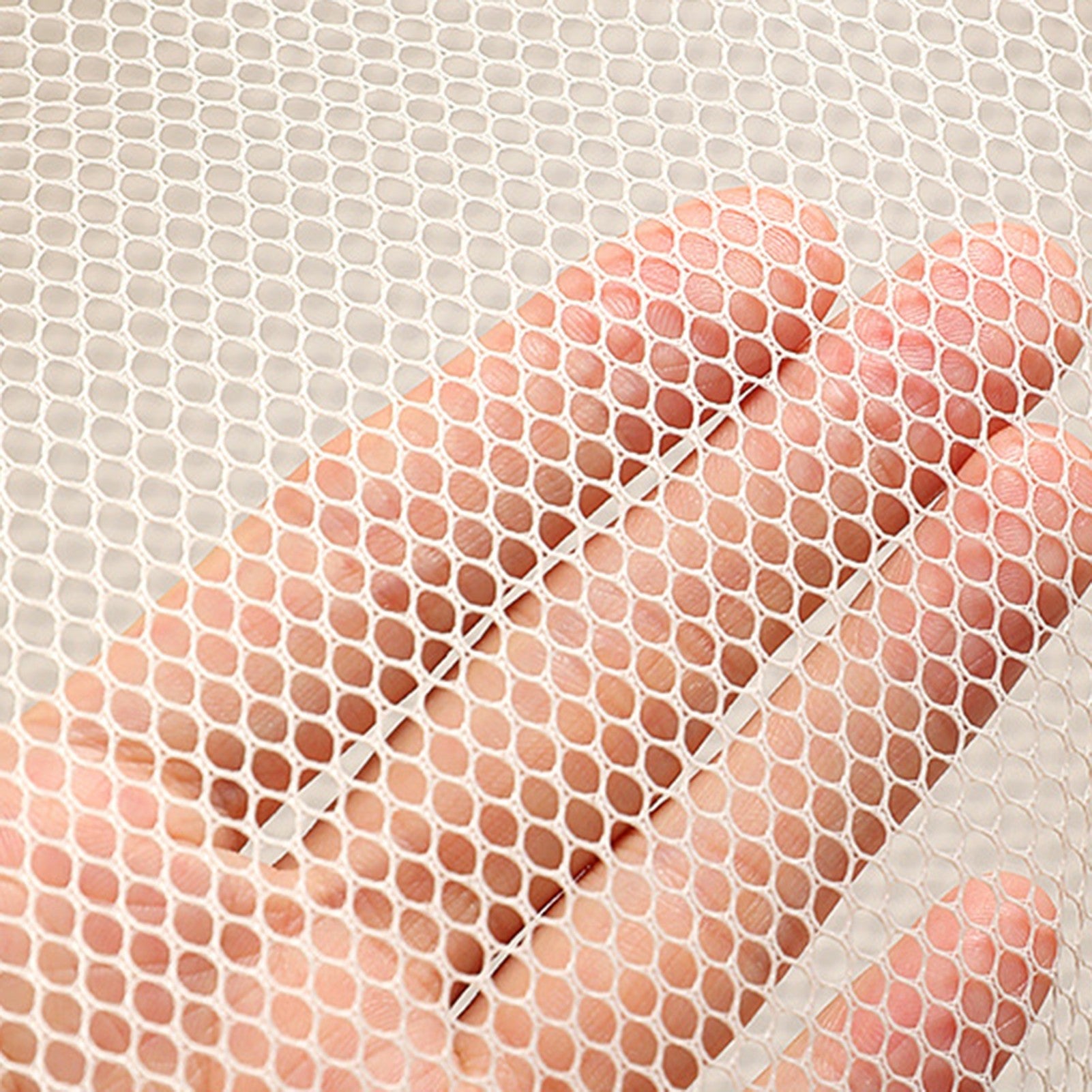 Geantă de Depozitare, Tip Săculeț, de Agățat, Multifuncțională, din Plasă, 40 x 10 x 44 cm, Maro