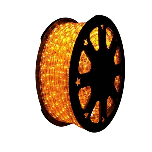 Instalație de Crăciun tip furtun liminos, 6m 144 LED-uri, sectionabila, Alb Cald