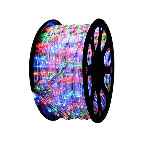 Instalație de Crăciun tip furtun liminos, 4m 96 LED-uri, sectionabila, Multicolor