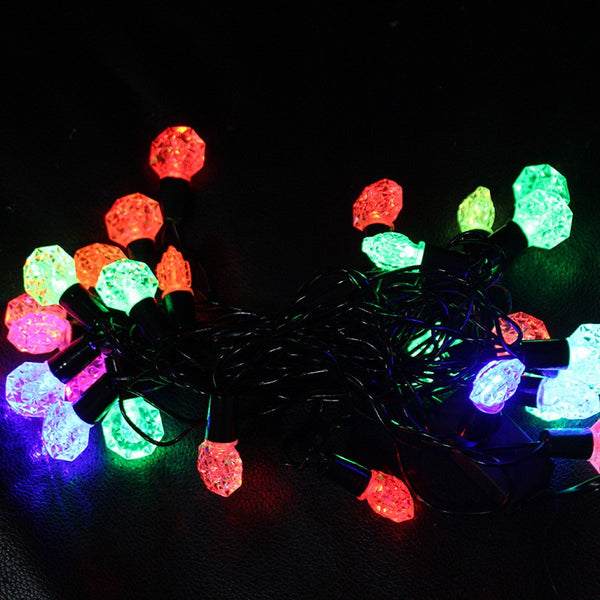 Instalație de Crăciun Liniara RGRB 9M, 40 LED model Anise , Multicolor