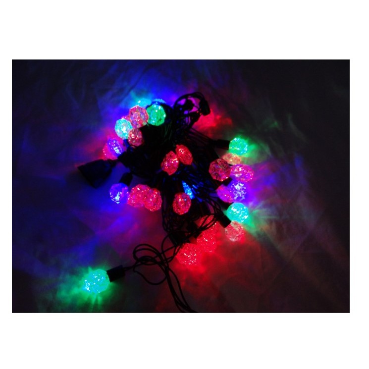 Instalație de Crăciun Liniara RGRB 9M, 40 LED model Anise , Multicolor