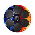 Jucărie de boxat 6 TINTE cu muzica si lumini , Bluetooth, încărcare usb , aplicare cu ventuze 46x46x8cm 2000 grame