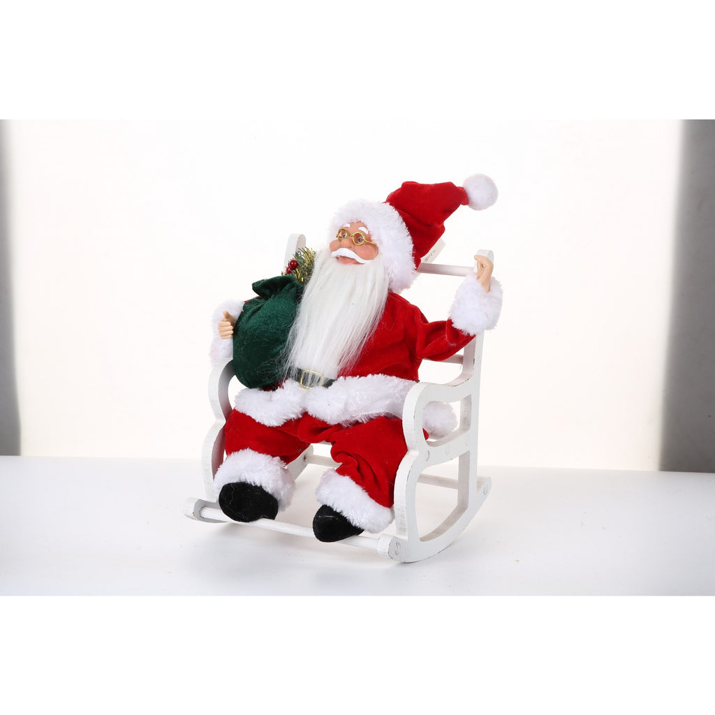 Figurina Decorativă model Moș Crăciun, 30cm