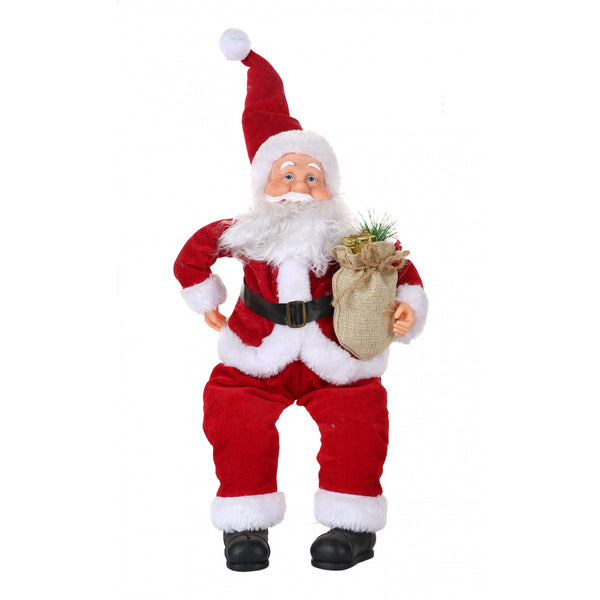 Jucărie decorativă model Moș Crăciun 55cm